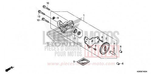 POMPE A HUILE MSX125F de 2015